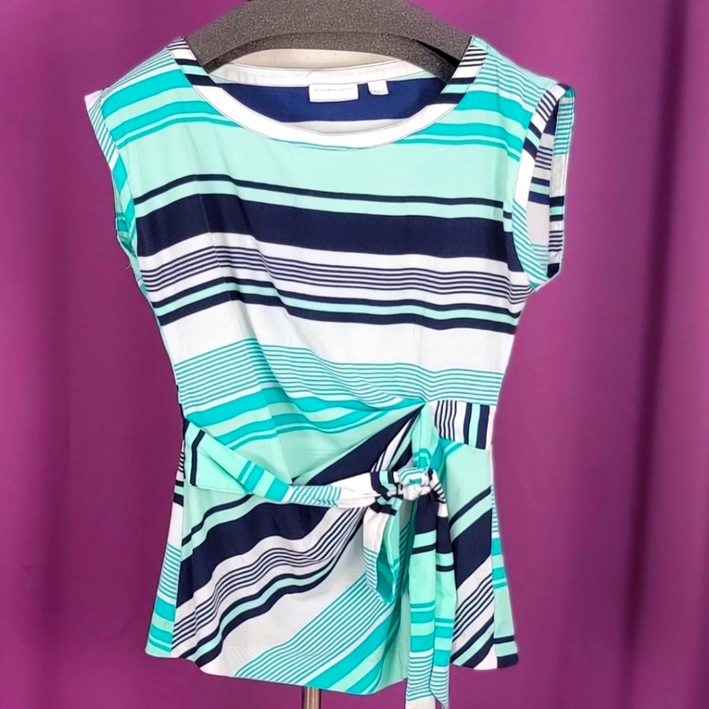 New York & Company Top with front belt